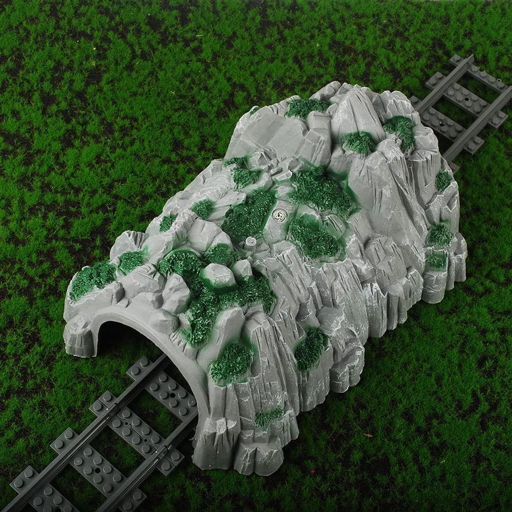 Youugior Model Scenery 1:87 Ho Oo Scale Pmodel Train Railway Train Cave Tunnels Train Accessories (2Pcs)