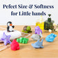 Xy-Wq Bath Toys No Hole, For Infants& Toddlers, No Hole Bathtub Toys (Sea Animals ?, 9 Pcs With Mesh Bag)