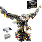 CSNRHG Mechanical Eagle Building Block Set 3D Poseable Model with Articulated Wings & Talons with Motor STEM Toy for Kids & Adul