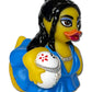 Celebriducks - Ducka Leapa - Incubating With Da Eggy - Floating Rubber Ducks - Collectible Bath Toy Gift For Kids & Adults Of Al