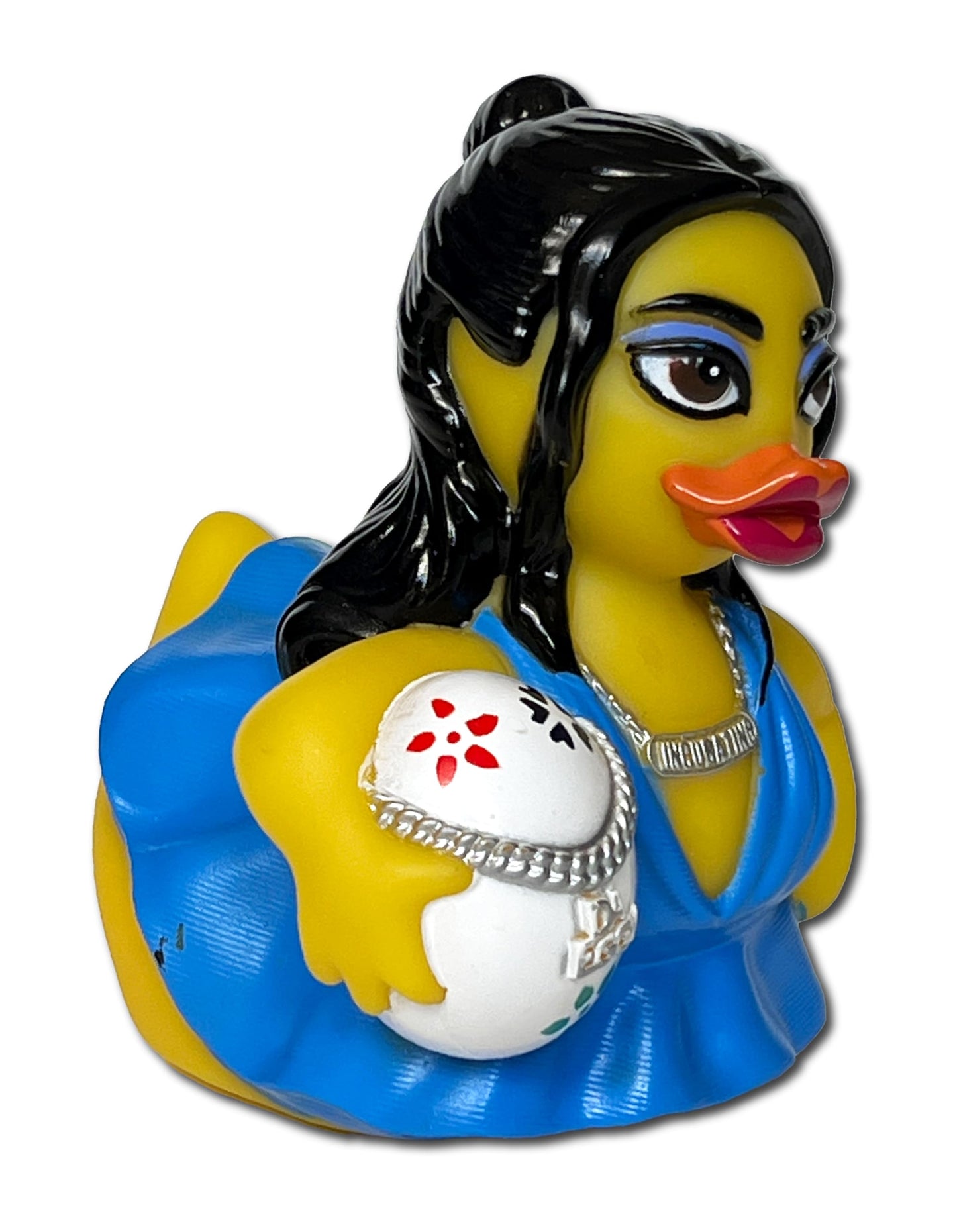 Celebriducks - Ducka Leapa - Incubating With Da Eggy - Floating Rubber Ducks - Collectible Bath Toy Gift For Kids & Adults Of Al