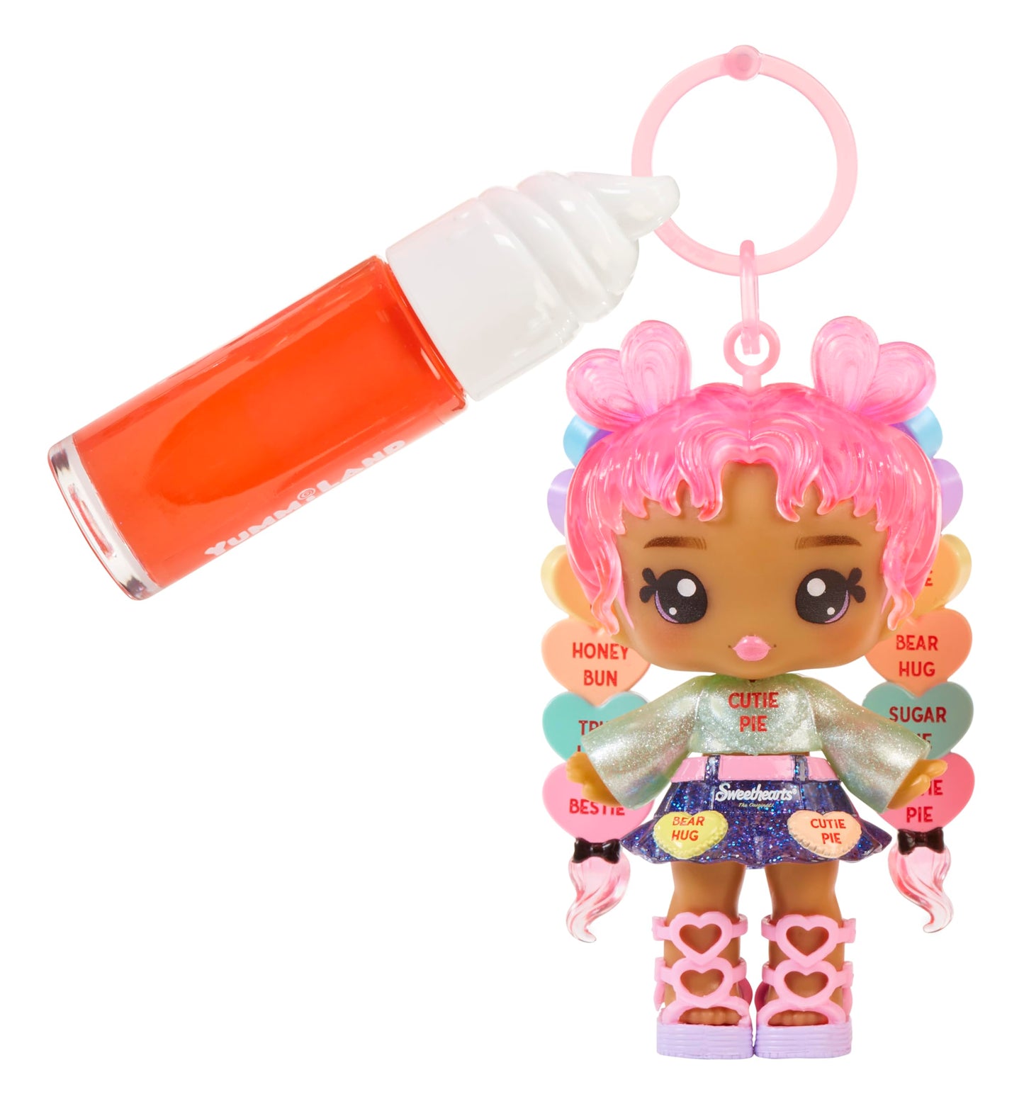 Yummiland X Sweethearts Collection Lily Hearts Lip Gloss Dolls
