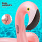 MoNiBloom Pool Float for mature-themed Inflatable Giant Floaties Flamingo Lake Rafts Swimming Floaty Summer Beach Ride-ons