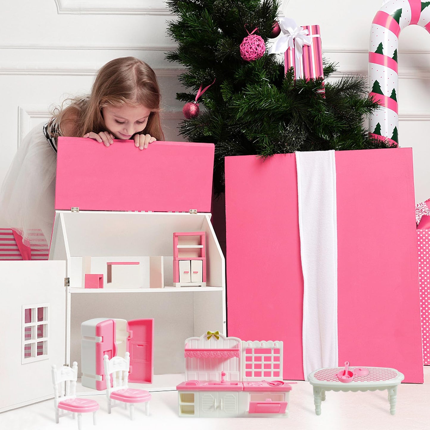 10 Pieces Mini Kitchen Set Dollhouse Kitchen Miniature Kitchen Set Doll Mini Kitchen For Kids Doll House Furniture And Accessories Set Mini Dollhouse Furniture 1 12 Scale