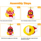 Mumyer Rubber Duck Car Ornaments Yellow Duck Car Dashboard Decorations For Christmas Decor With Mini Helmet Scarf And Sunglasses