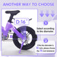 Leichten Kids Bike Kickstand For 12 Inch Wheel Children'S Bicycle Single-Side Kick Stand Rear Mount Bikes Support Racks Purple F