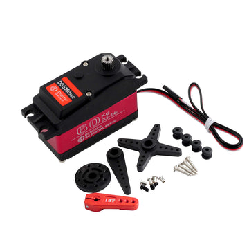 Wishiot DS5160SSG 60kg Servo RC Digital Servo DC6-8.4V Metal Gear Large Torque High Speed IP67 Waterproof Servo 270 Degree with
