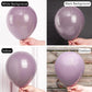 Partywoo Dusky Purple Balloons, 100 Pcs Boho Purple Balloons Different Sizes Pack Of 18 Inch 12 Inch 10 Inch 5 Inch Pale Purple Balloons For Balloon Garland Arch As Party Decorations, Purple-F29