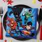 Unique Justice League Beverage Paper Napkins - 5 x 5, 16 Pcs