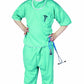 Rg Costumes E.R. Doctor Costume, Green, Large