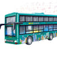 Funblast Diecast Metal Bus Toy - Bus For Kids With Sound And Light Effects, Pull Back Vehicle Toys For Boys Girls Kids - Blue