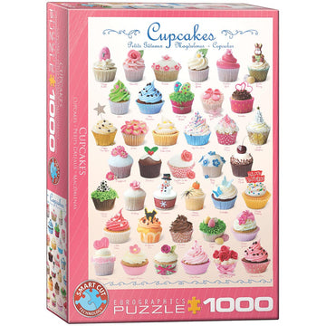 Eurographics Cupcakes Puzzle (1000-Piece)
