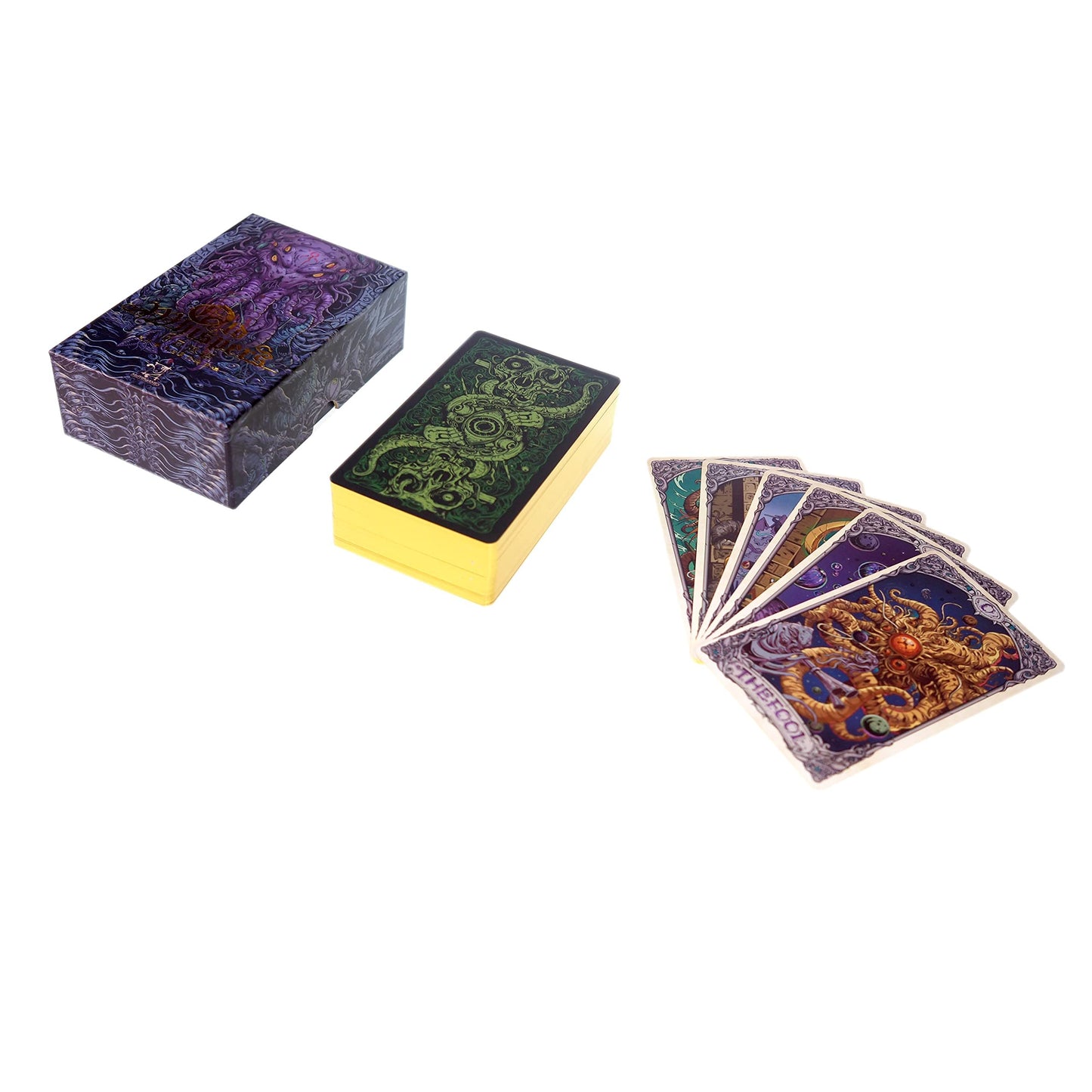 Cthulhu Octopus Mystery Game Mythical Fantasy Tarot Cards Collectible Divination Playing Cards Decks Magic Party Fortune Telling