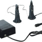 Department 56 Halloween Accessories Collections Lit Ghoulish Village Lights, Multicolor