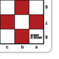 Bobby Fischer Tournament Roll Up Travel Chess Board - 20 Inches - Mousepad Style With Red Squares By We Games