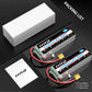 HRB 2 Packs 4S 3300mAh 14.8V Lipo RC Battery 60C with XT60 Plug for RC Airplane, Helicopter, Car, Truck,
