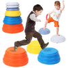 Bananmelonbm 6 Pcs Stepping Stones For Kids Toys And Games, Non-Slip Balance River Stones Obstacle Course Play Indoor And Outdoo
