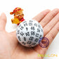 Bescon Polyhedral Dice 100 Sides Dice, D100 Die, 100 Sided Cube, D100 Game Dice, 100-Sided Cube Of White Color