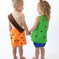 Luke And Lulu Halloween Toddlers Costume - Pebbles Outfit For Baby Girls - Caveman Bam Bam Costume For Baby Boys