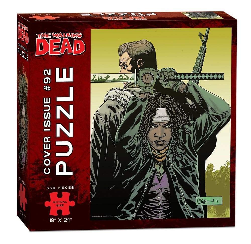 USAopoly The Walking Dead Cover Art Issue 92 Puzzle (550 Piece)