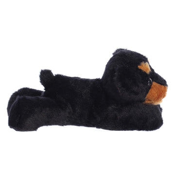 Aurora® Adorable Mini Flopsie™ Raina™ Stuffed Animal - Playful Ease - Timeless Companions - Black 8 Inches