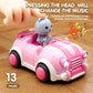 Love Life Girls Toys Age 3+,Remote Control Cars For Kids,With 3 Cartoon Dolls, Rc Car With Music And Lights,Gifts For 3+ Year Ol