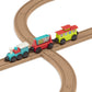 Battat - Train Set For Kids, Toddlers - 29Pc Train Track Set With Trains And Accessories - Developmental Toy- All Aboard Train S