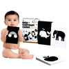 Brain Basket High Contrast Baby Flash Cards, 36 Black And White Visual Stimulation Cards, For Newborns 0-12 Months, Tummy Time D
