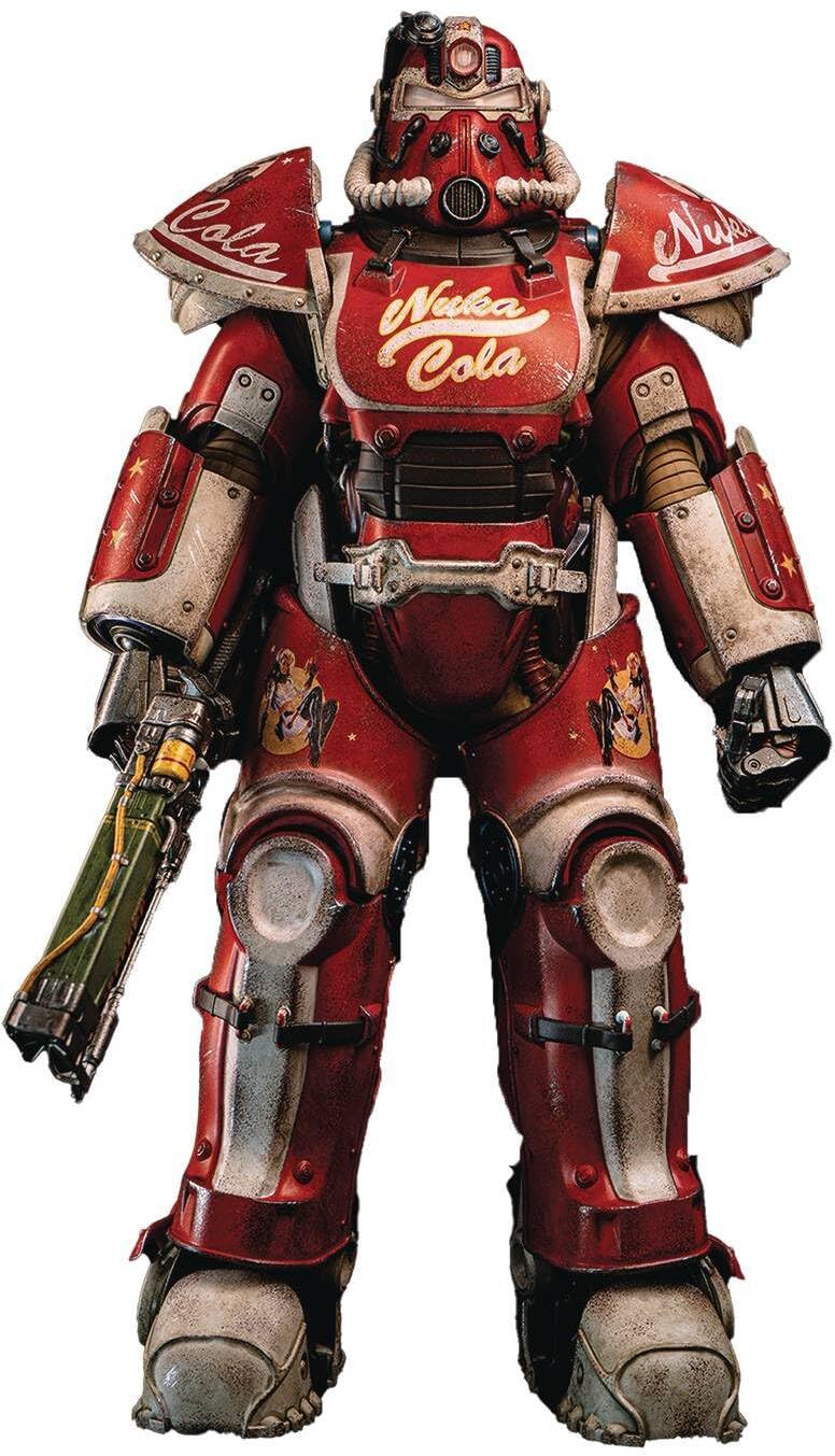 threezero Fallout T-51 Nuka Cola Power protective covering 1:6 Scale Action Figure