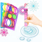 Firstly Creative Mandala Spirograph Geometric Ruler 2 Pcs And 1 Unicorn Pen Ten In One| Art & Craft Sets School Stationery Multi