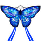 Mint'S Colorful Life Butterfly Kite For Kids & Adults, Easy To Fly Kites For Beach, Large Single Line Kite With Long Tail &300Ft