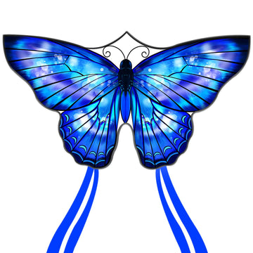 Mint'S Colorful Life Butterfly Kite For Kids & Adults, Easy To Fly Kites For Beach, Large Single Line Kite With Long Tail &300Ft