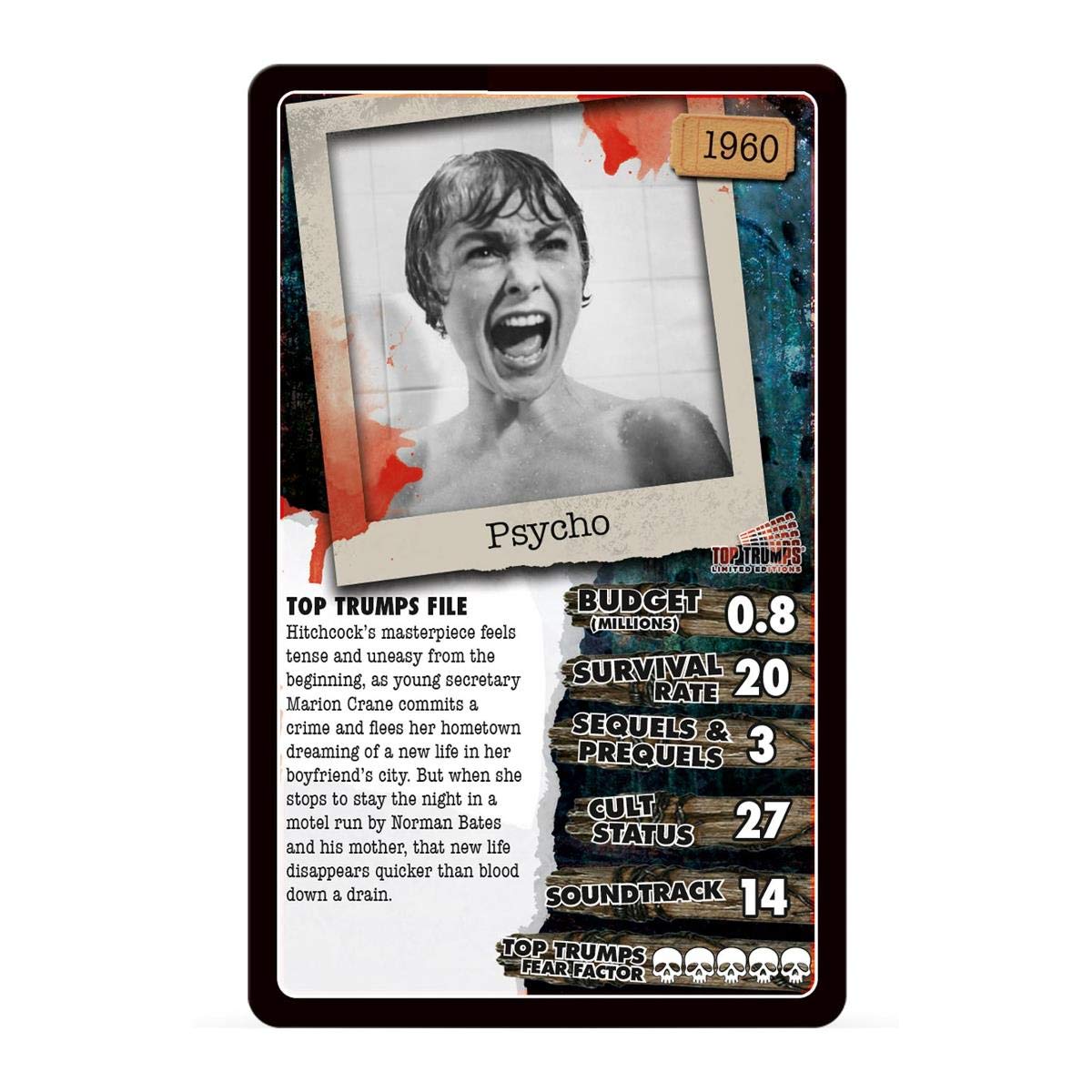 Unofficial Guide To 30 Scary Flix Top Trumps Card Game