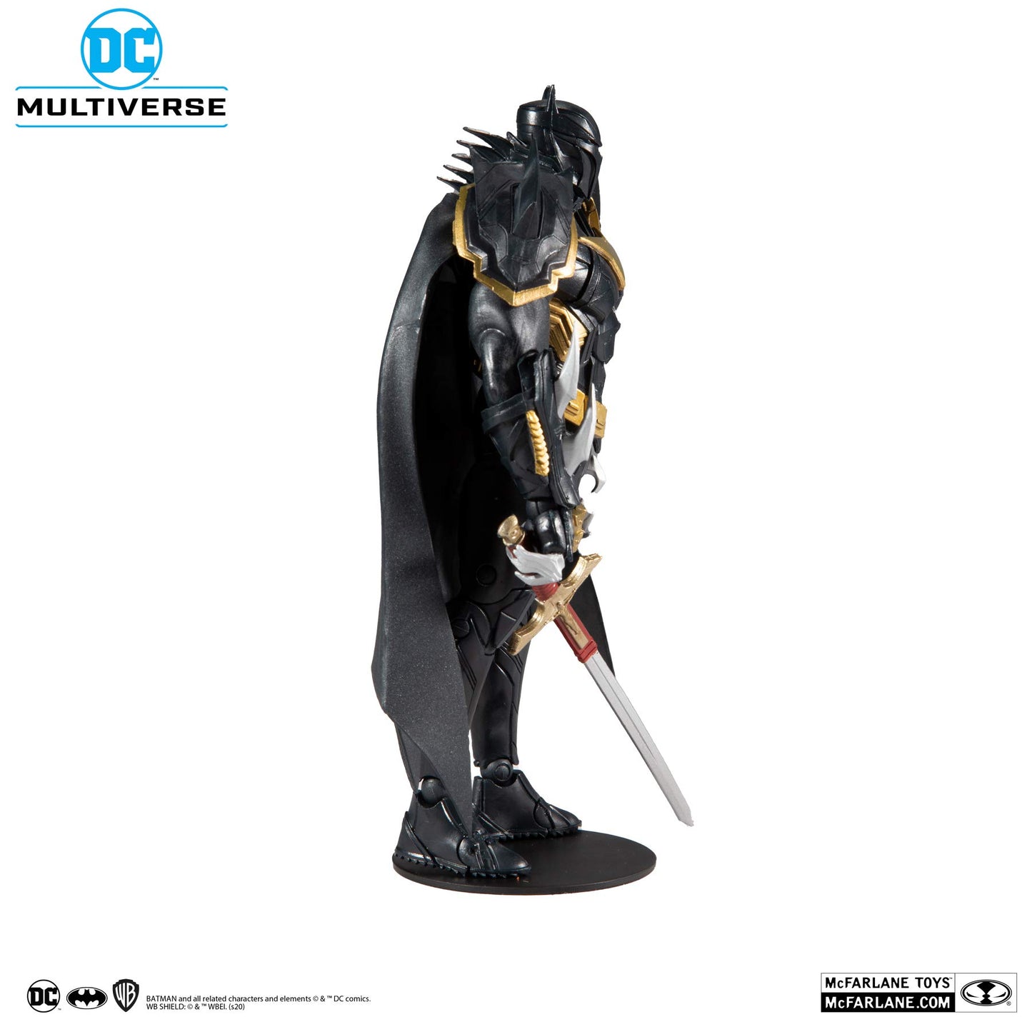 DC Multiverse Azrael in Batman protective covering: Batman: Curse of The White Knight 7 Action Figure