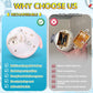 Gigilli Baby Bath Toys - Whale Sprinkler Light Up, Small Pink ABS, Model NO.107AP, Ideal for Kids 1-3 & Newborn Gifts