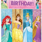 Amscan Disney Princess Dream Big Birthday Party Scene Setters Wall Decorating Kit (5 Piece), Multicolor, 59 x 65