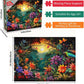 Huadada Jigsaw Puzzles For Adults 1000 Piece Jigsaw Puzzles For Adults Challenging Game Puzzles With Letters On Back (Flowers And Birds)