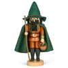 Forest Green Man with Basket 16 x 6 Wood Decorative Tabletop Figurine