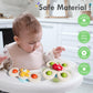 Alasou 3Pcs Suction Cup Spinner Toys For 1 Year Old Boy Girl|Spinning Top Baby Toys 12 18 Months|1 2 Year Old Boy Birthday Gift|