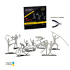 Metal Miniature Figures 99 Sports, Metal Diy Kit, Figurines Sports 99 Kind Of Sports, Metal Action Figures Set For Sports Lovers