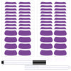 160 Pieces Sports Eye Stickers For Kids Football Eye Lettering Softball Baseball Face Stickers Lacrosse Fans Eye Strips With 2 P