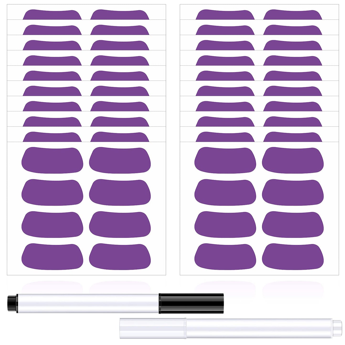 160 Pieces Sports Eye Stickers For Kids Football Eye Lettering Softball Baseball Face Stickers Lacrosse Fans Eye Strips With 2 P