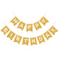 Gold Glitter Happy Birthday Banner Birthday Sign For Backdrop Gold Happy Birthday Decorations For Women Men Golden Birthday Party Supplies Wall Door Garland Bunting Banner