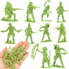 Wrzbest 60 Pcs Miniature Various Pose Cowboy Indian Soldie Figures Set  Roman Medieval Soldier Figurines, Wild West Cowboy for 