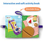 Skillmatics Quiet Book - Sensory Activity Book, Toddler Learning Toys, Gifts For Ages 18 Months To 4 Years, Montessori & Travel Toys, Fine Motor Skills