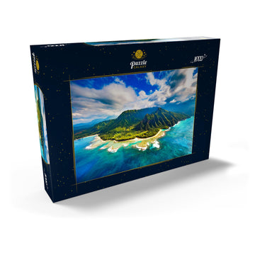 Mypuzzle Aerial View On Na Pali Coast Kauai Hawaii - Premium 1000 Piece Jigsaw Puzzle For Adults