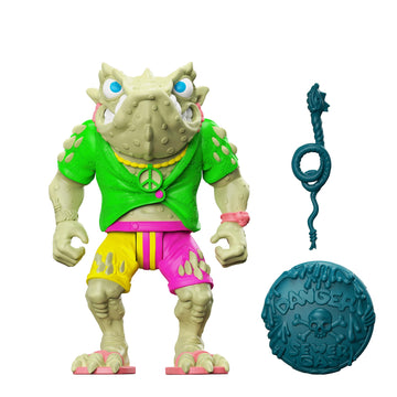 Super7 Teenage Mutant Ninja Turtles Napoleon Bonafrog - 3.75' Tmnt Action Figure With Accessories Classic Cartoon Collectibles And Retro Toys