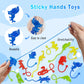 36Pcs Sticky Hands Bulk Animal Dinosaur Party Favors For Kids Stretchy Sticky Hand Fidget Toys Goodie Bag Stuffers Treasure Box Toys For Classroom Prizes Birthday Party Supplies Easter Basket Stuffers