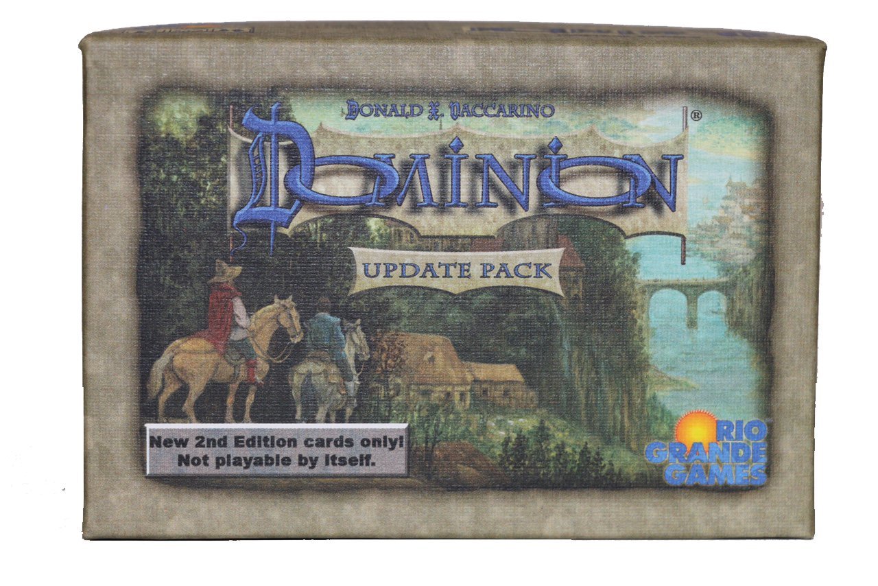 Rio Grande Games Dominion 2nd Edition Board Game Update Pack, Multicolor, 10 cm x 3.2 cm x 7 cm, Model RGG534