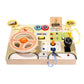 Bnf Montessori Busy Board Kids Sensory Toys Cognition Game Analog Steering Wheelbaby | Toys For Baby | Developmental Baby Toys1 